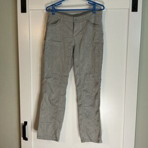 Kuhl Cabo Pants Womens 8 Short Ash Gray Hiking UPF 50+ Lightweight Outdoor